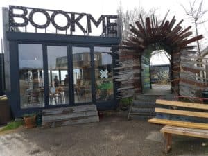 Book a recycled houseboat office at Ceuvel. Amsterdam Noord