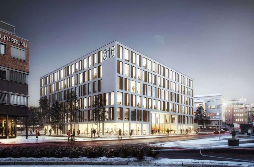 Ferd Eiendom nytt kontorbygg i Østensjøveien 16 i Oslo