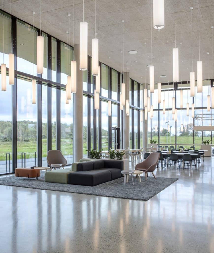 Troldtekt akustik valgt til Arkivenes Hus Stavanger which is Breeam Excellent certified