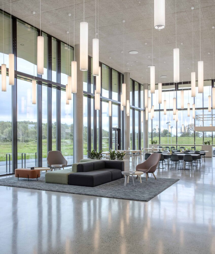 Troldtekt akustik valgt til Arkivenes Hus Stavanger which is Breeam Excellent certified