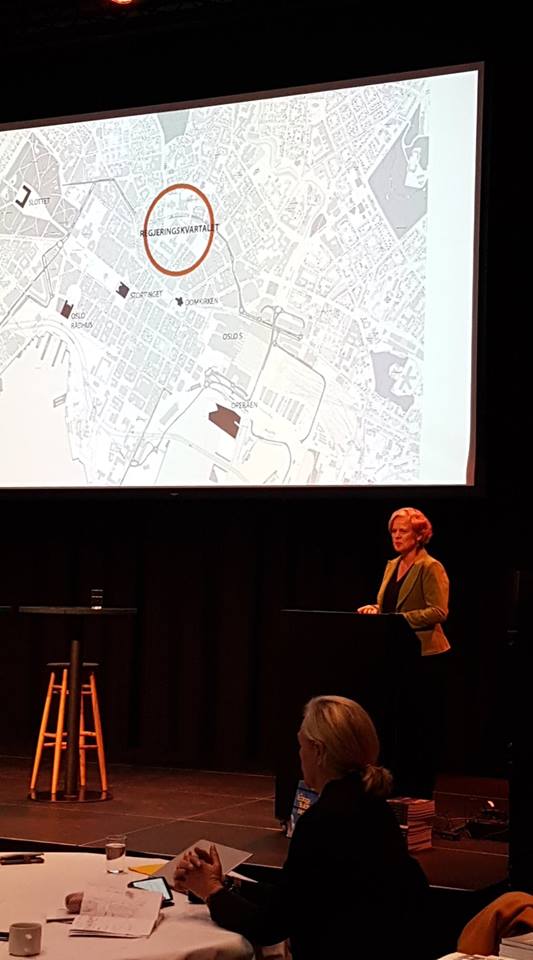 Elin Hansen fra Statsbygg på Greenbuilt Dialogkonferanse 7.januar 2019