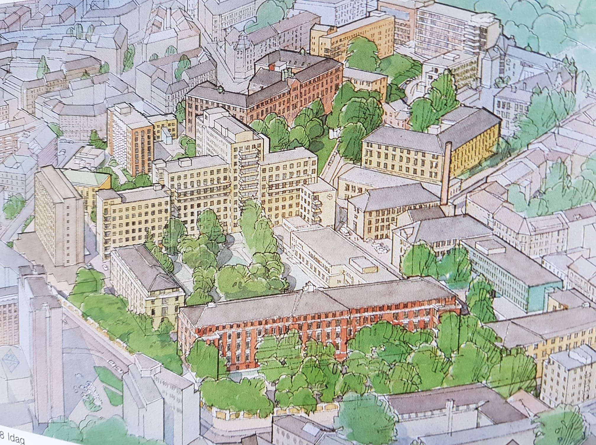 Pilestredet Park år 2000