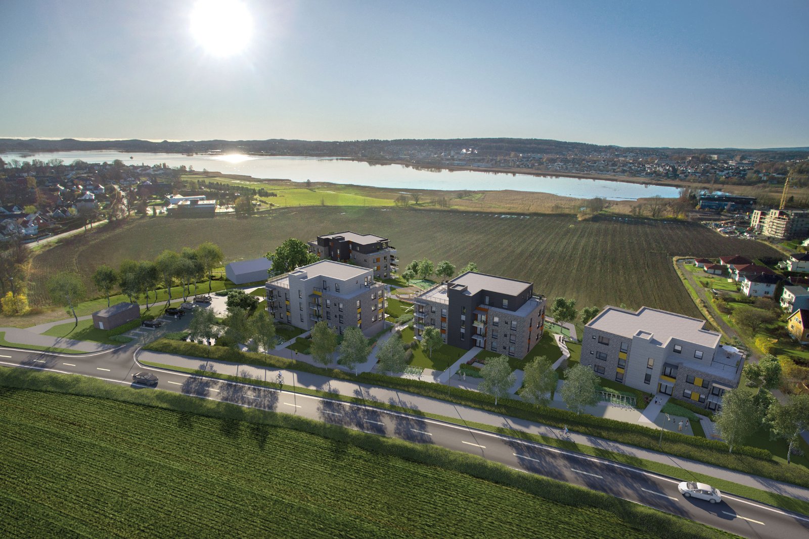 Presterødalleen i Tønsberg JM boliger