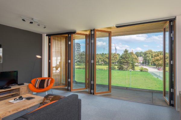 Solarlux glassfoldevegg