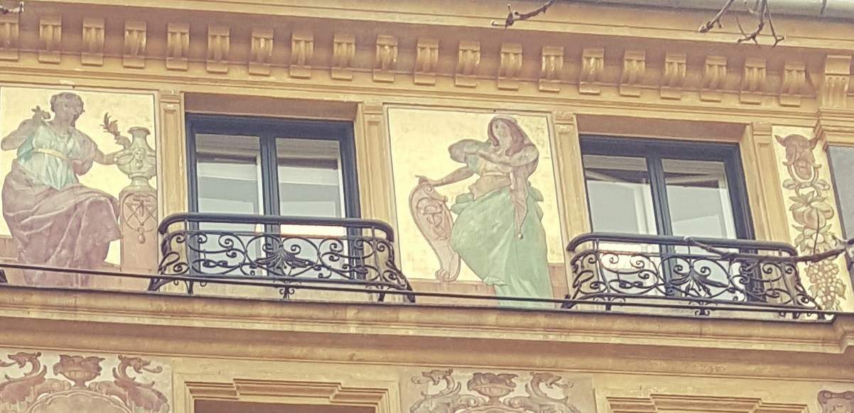 Akersgata Oslo, painted with Keim Silikate Paint in 1895