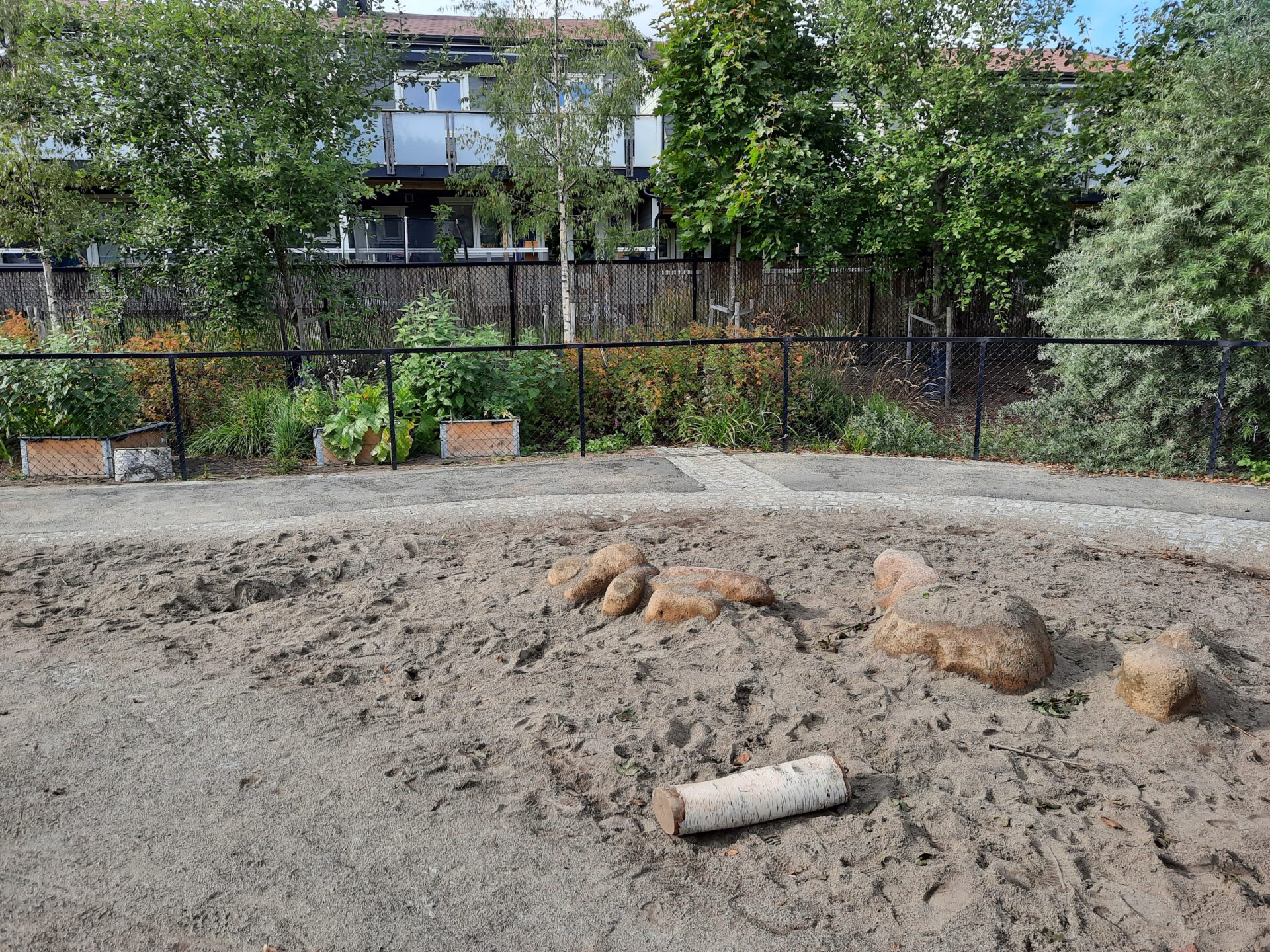 Uteområdet til Kilden barnehage i Oslo