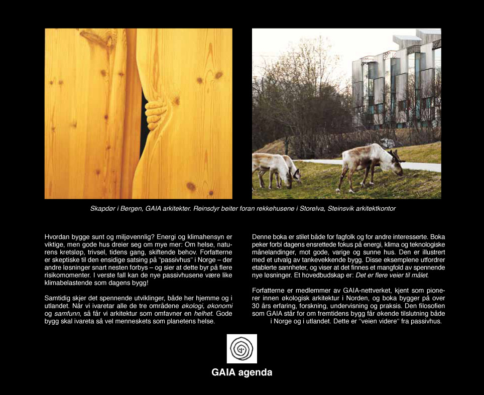 Fra passivhus til sunne hus. tomten.