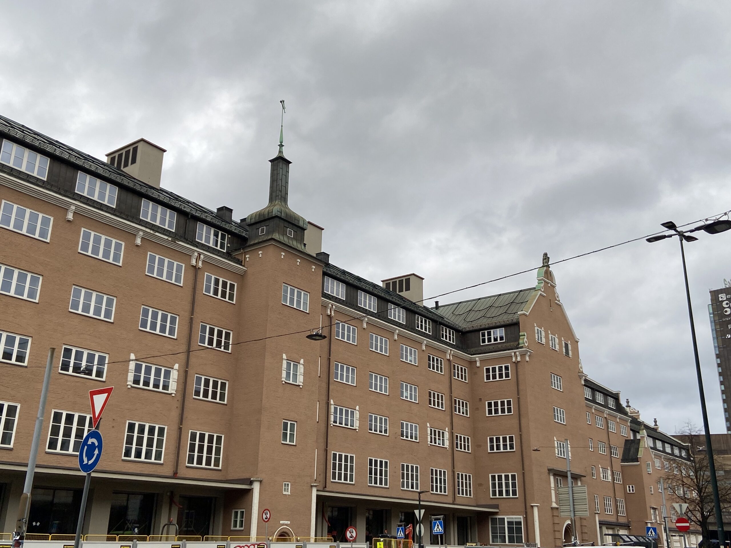 Oslo Jernbanetollsted ble sist malt med Keim Soldalit i 2009