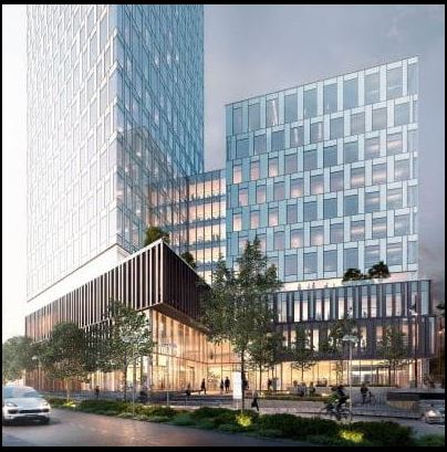 City Gate Gøteborg er LEED Silver og WELL bærekraft sertifisert. Purmo radiatorer