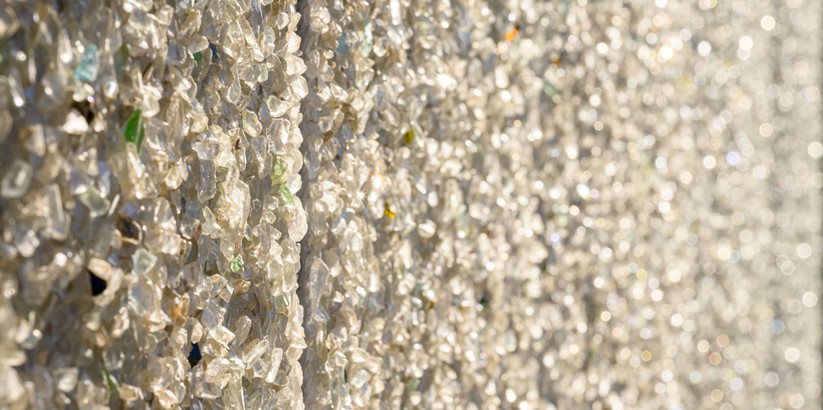 Steni Fasadeplate Resirkulert glass