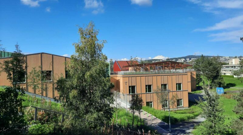 Demenslandsbyen på Furuset i Oslo er et Futurebuilt prosjekt som har høye klima- og miljøkrav.