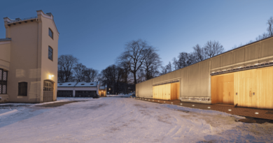 Logistikkbygget slottet. Foto: Statsbygg. Hans Fredrik Asbjørnsen