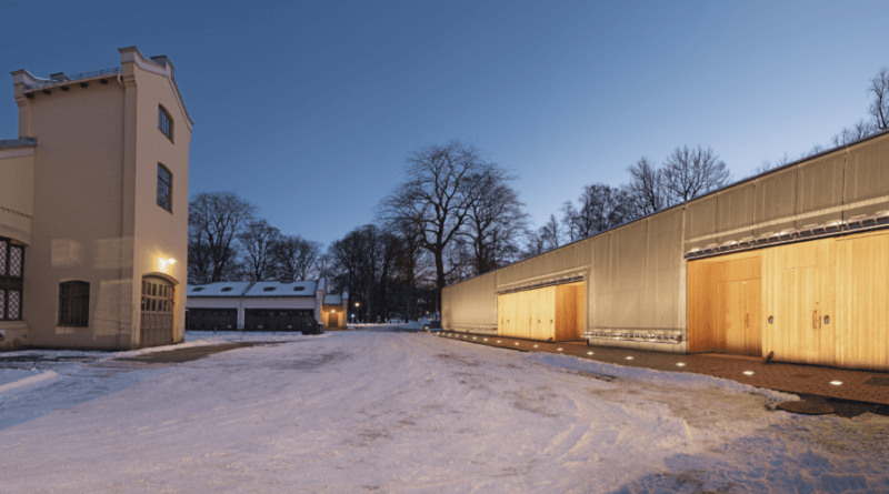 Logistikkbygget slottet. Foto: Statsbygg. Hans Fredrik Asbjørnsen