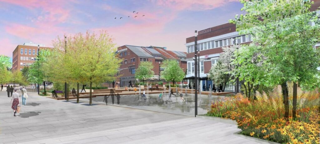 Nye Ski Torg. Sweco.