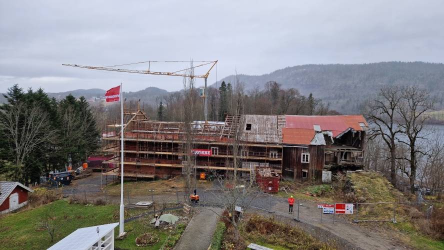 Nedre Sem Låve Asker er rehabilitert til ny funksjon og innovative løsninger. Futurebuilt