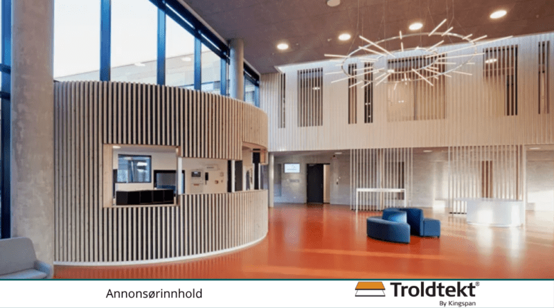 Troldtekt akustikkplater har anerkjent miljødokumentasjon