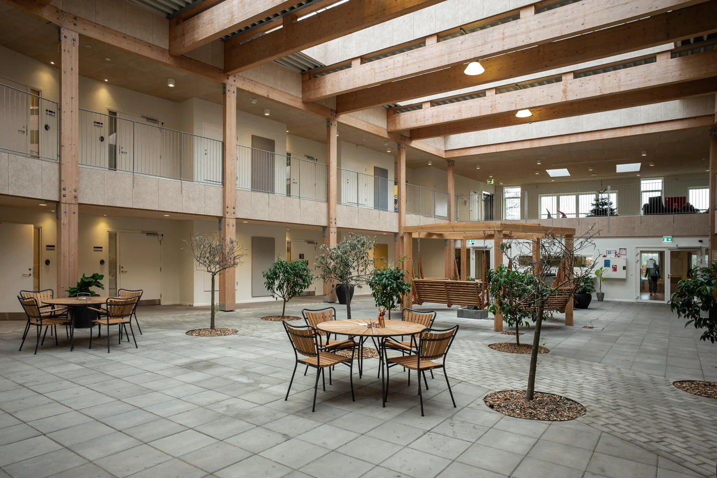 Troldtekt delivery to Knudsgaard psykiatriske boliger i Danmark