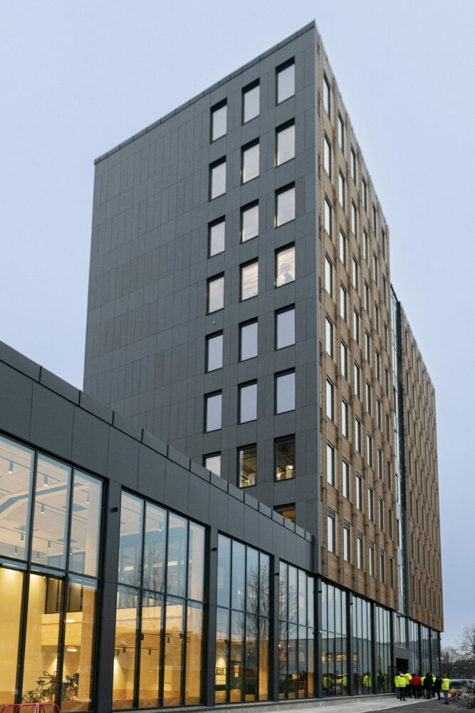 Spor-X i Drammen. Dark Arkitekter