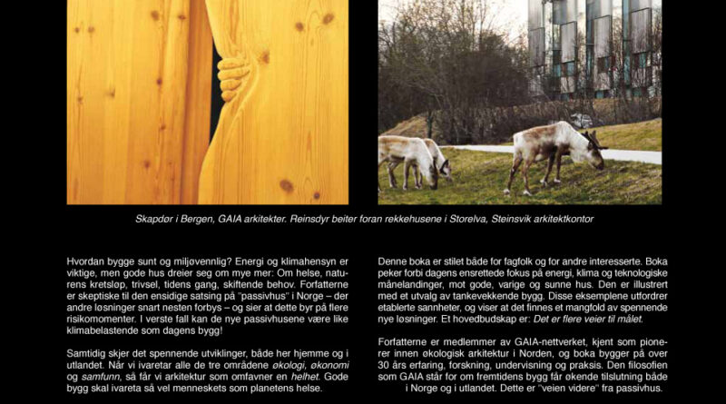 Bokside Fra Passivhus til sunne hus av Chris Butters og Bente Nuth Leland