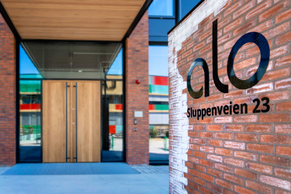 ALO1 på Sluppen i Trondheim. HUS Arkitekter. Monica Asphaug