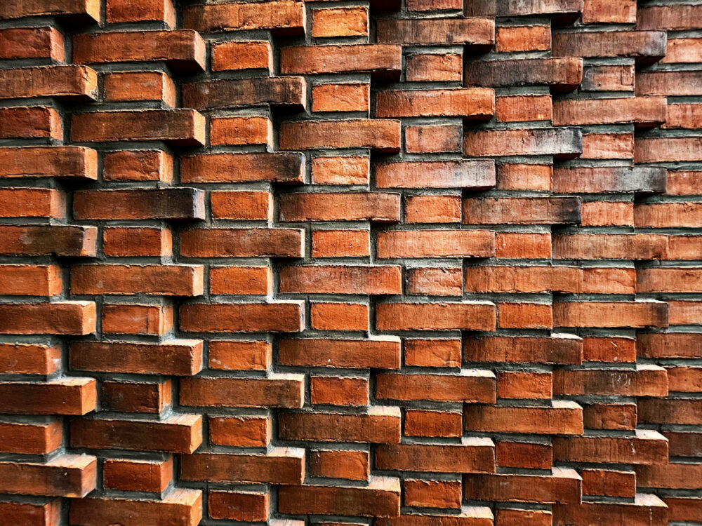 Murstein fasade ALO1 på Sluppen i Trondheim. HUS Arkitekter. Monica Asplund