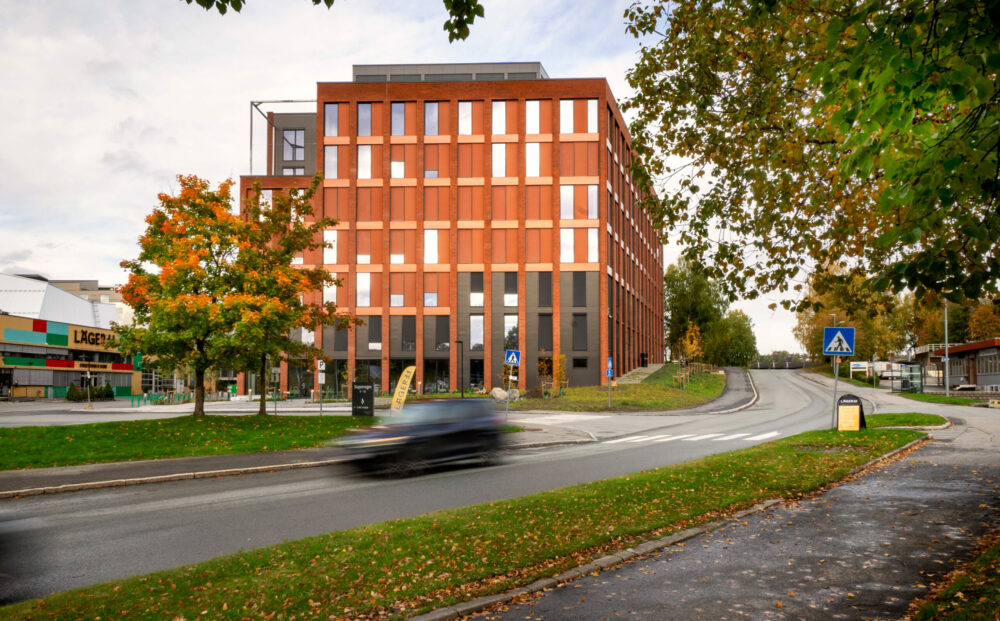 ALO1 på Sluppen i Trondheim. HUS Arkitekter. Monica Asphaug