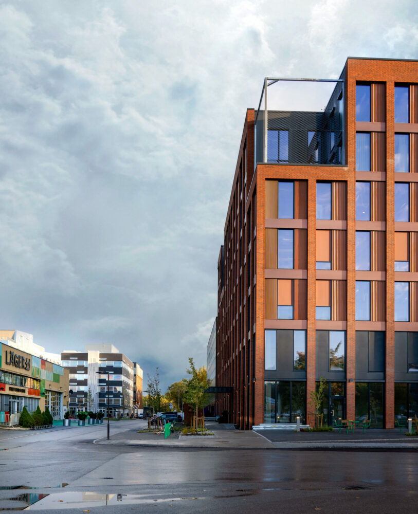 ALO1 på Sluppen i Trondheim. HUS Arkitekter. Monica Asphaug