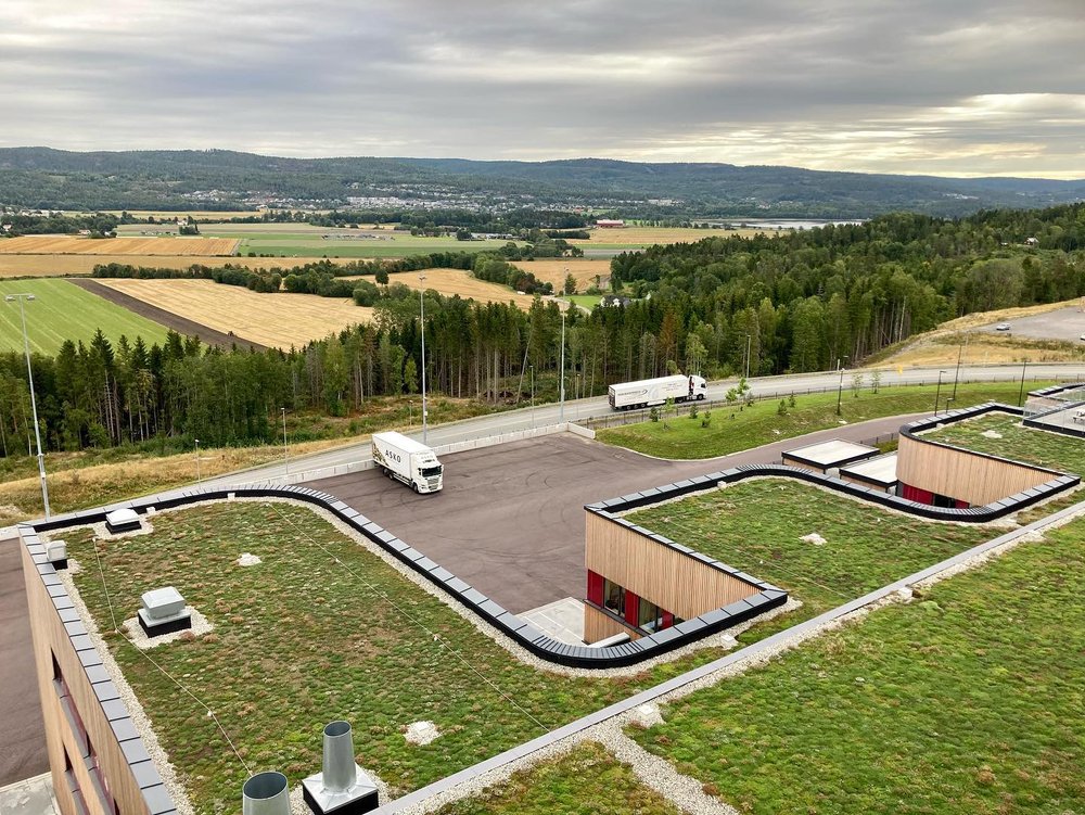 ASKO Oslofjord is Breeam Outstanding sertiisert. Arkitektgruppen Drammen.