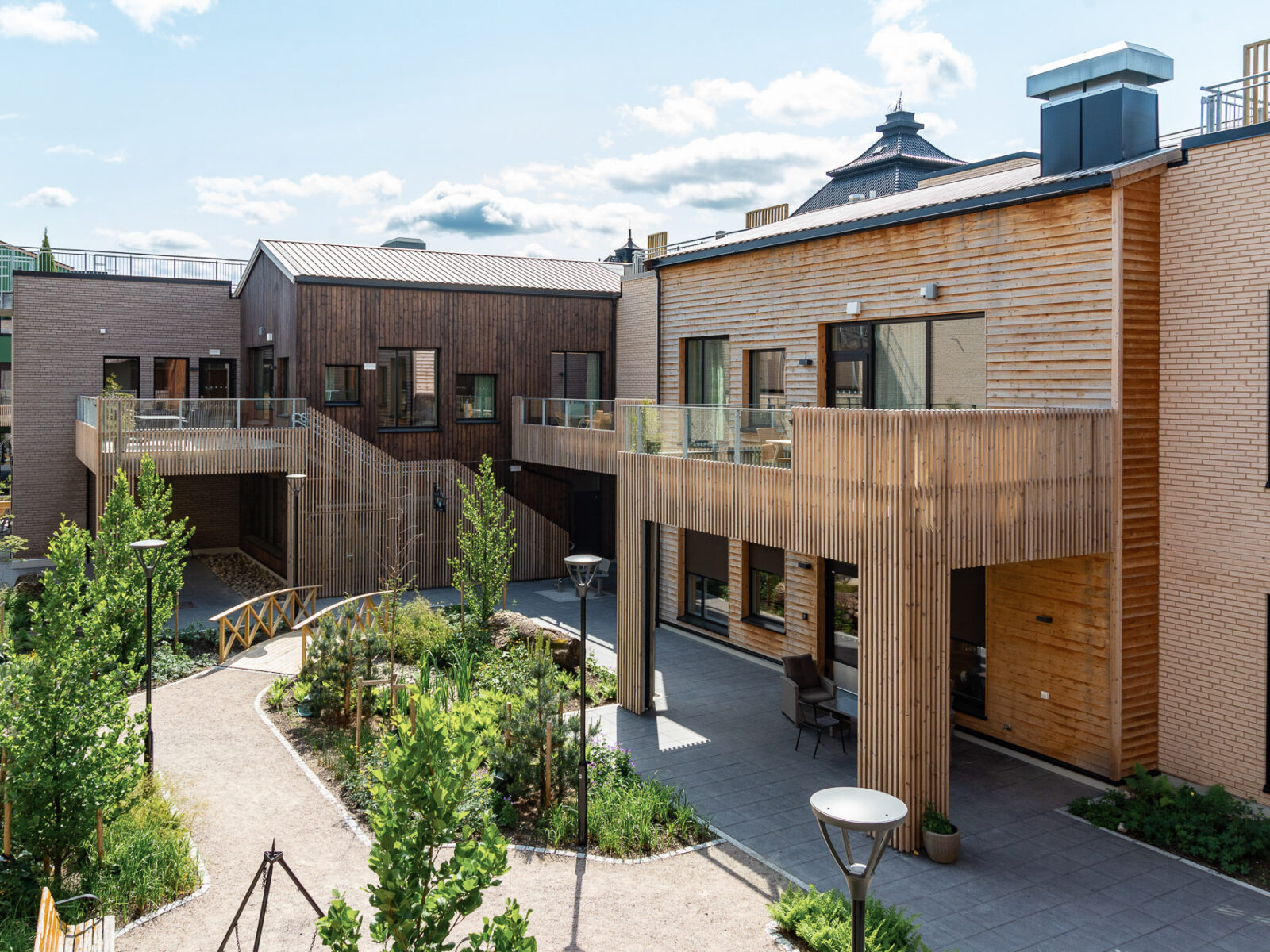 Dronnig Ingrids Hage - Queen Ingrids Garden by Arkitema Achitects is a Breeam Excellent certified dementiavillage