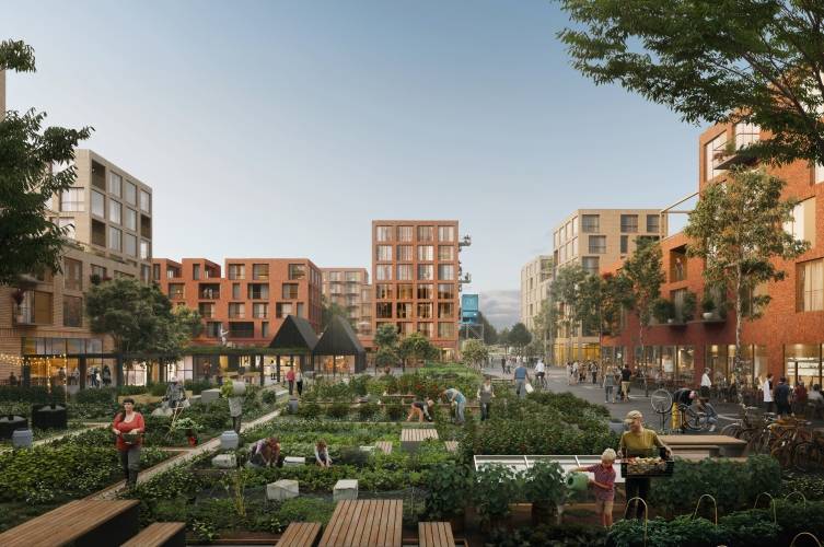 Nansenløkka Fornebu in Norway is a Futurebuilt project.