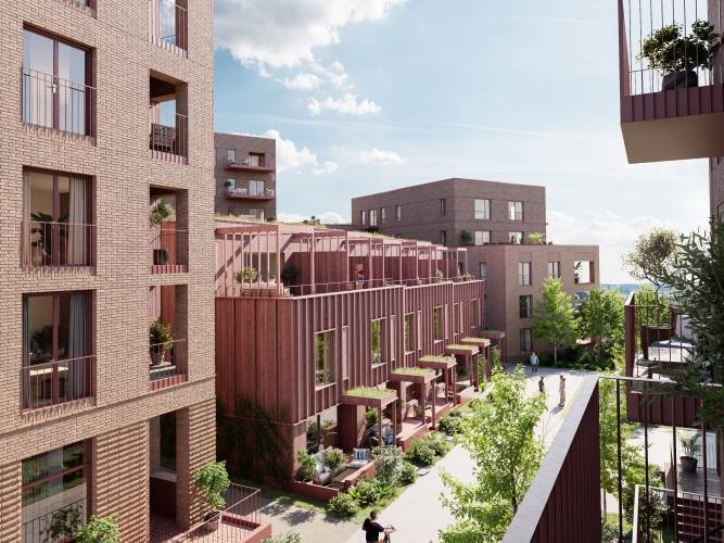 Nansenløkka Fornebu in Norway is a Futurebuilt muncipaility project