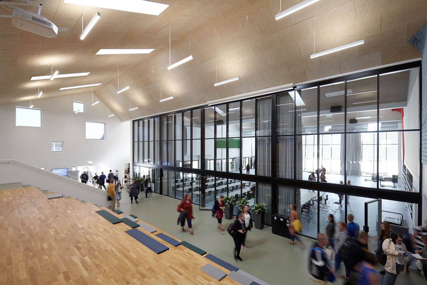 Troldtekt Akustik Ventilation to UC syd Aabenraa