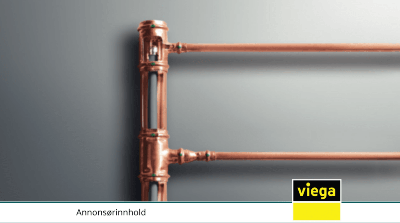 Viega rørsystemer til drikkevann har anerkjent miljødokumentasjon